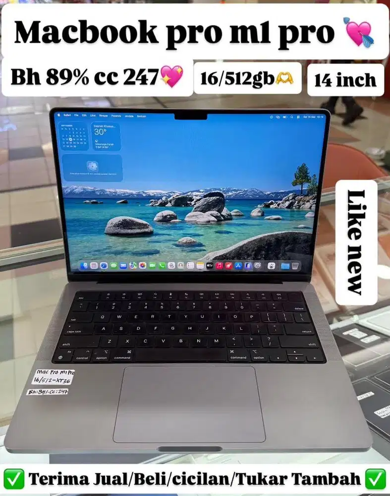 Macbook Pro M1 Pro 14 Inch 16/512 Gb Space Grey