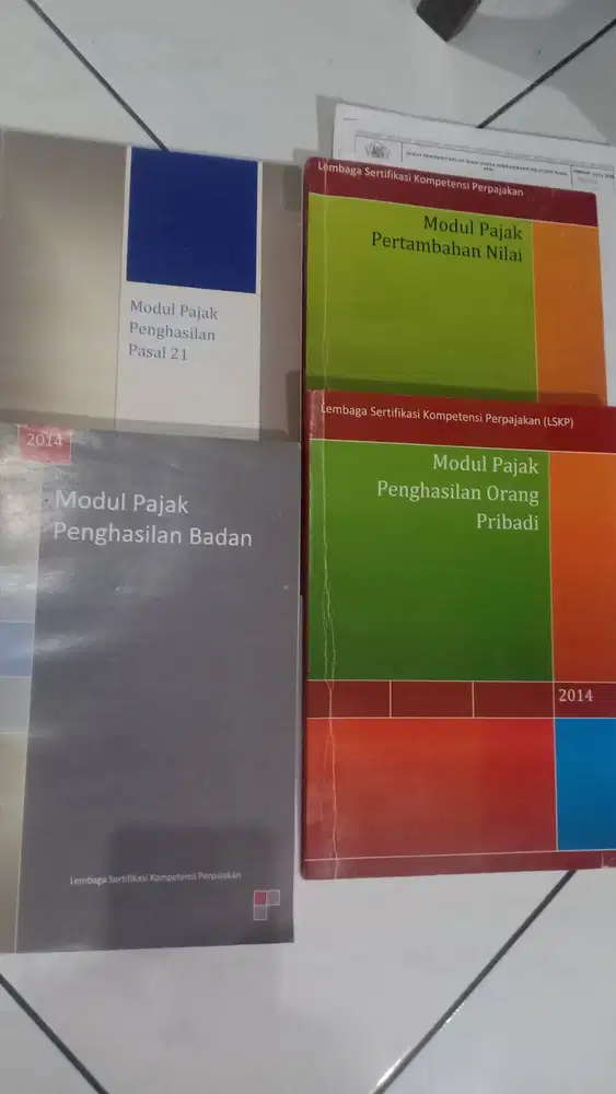 Buku Pelatihan Pajak 2014