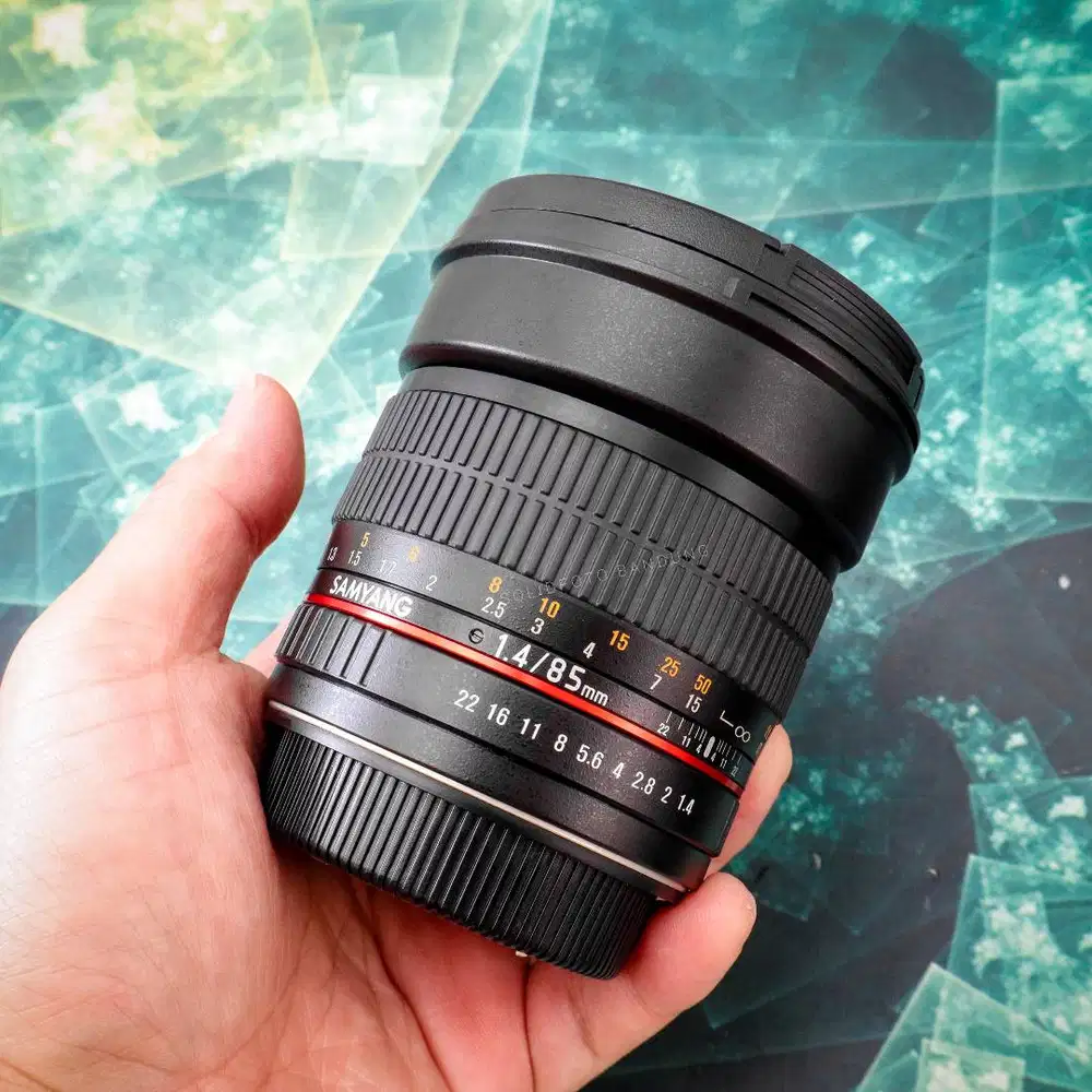 Samyang 85mm F1.4 for Canon. Used Mulus Sekali
