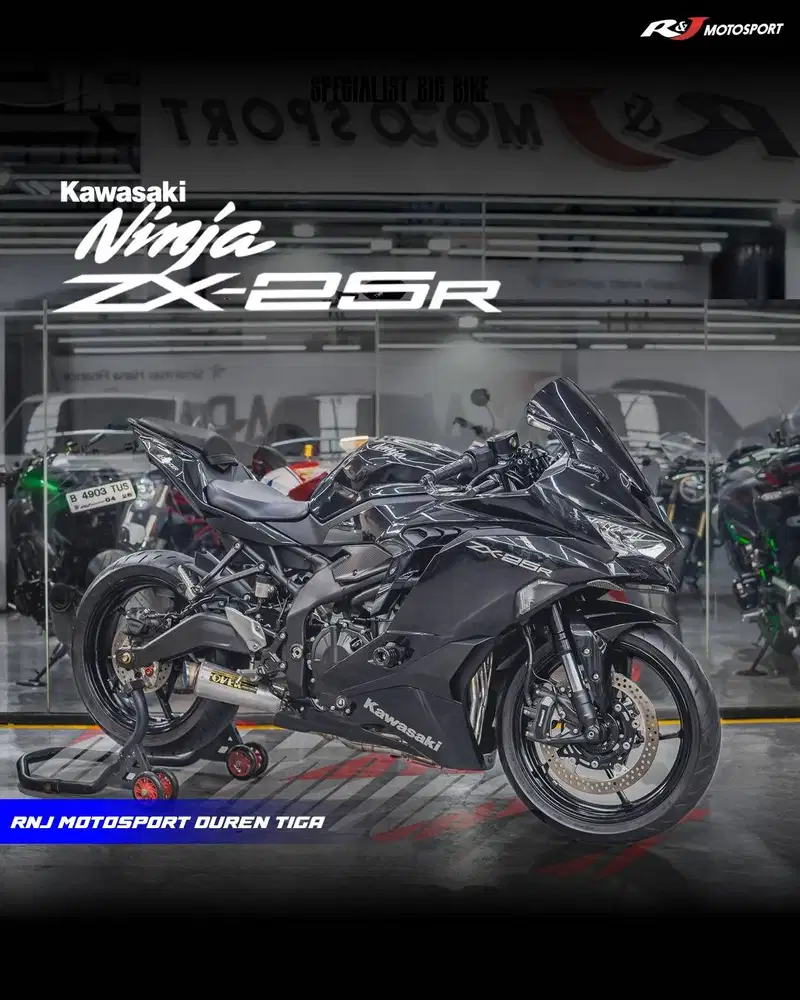 ‎Kawasaki ZX25R ZX25 ZX4rr Nik 2023 Km 5.000an Knalpot Over Racing