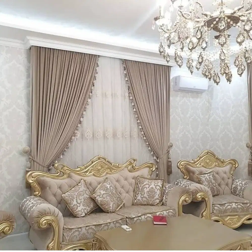 Termewah Gorden Pasang Wallpaper Korden Gordeng Horden Roller Blind