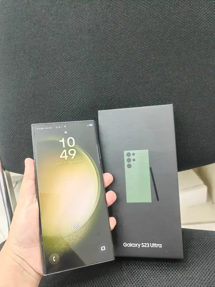 Samsung S23 Ultra 12/256 Fulset ori resmi sein no minus