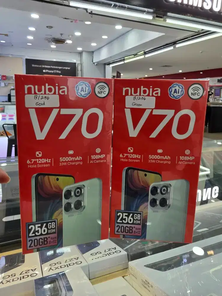 Promo Nubia V70 8/256