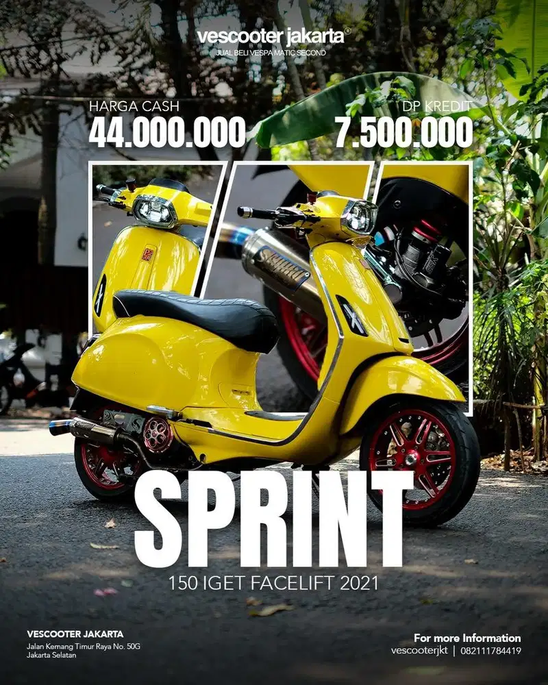 VESPA SPRINT 150 IGET FACELIFT 2021