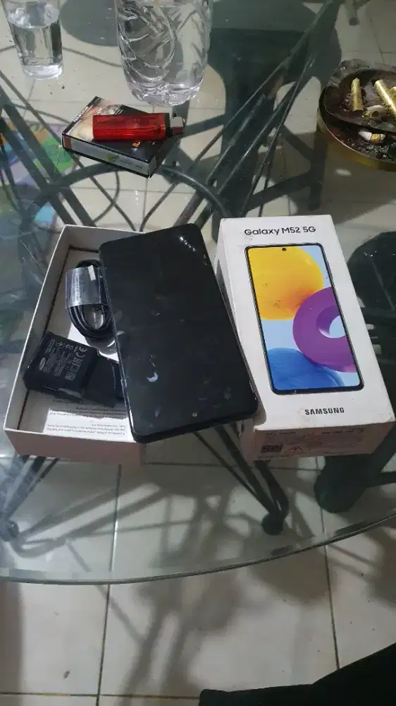Samsung M52 5g Fullset 8/128
