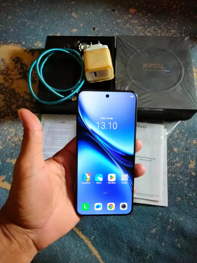 Vivo X200 Ram 12/256 Gb Fullshet Resmi Mulus TT Hp Lain