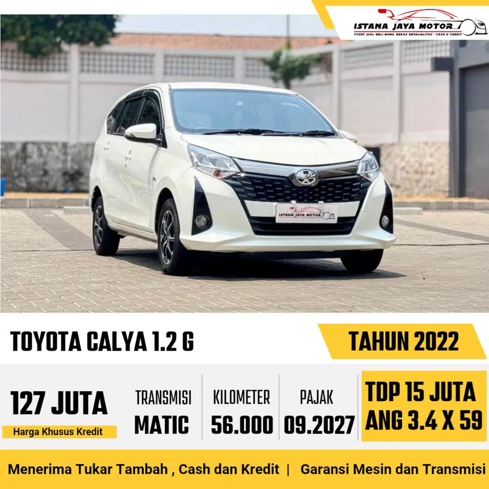 TOYOTA CALYA 1.2 G 2022