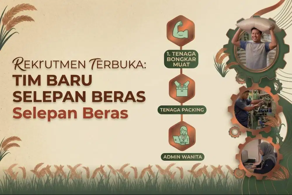 Lowongan Pekerjaan Selepan padi