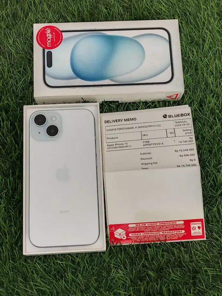 Iphone 15 256gb Garansi Resmi Digimap