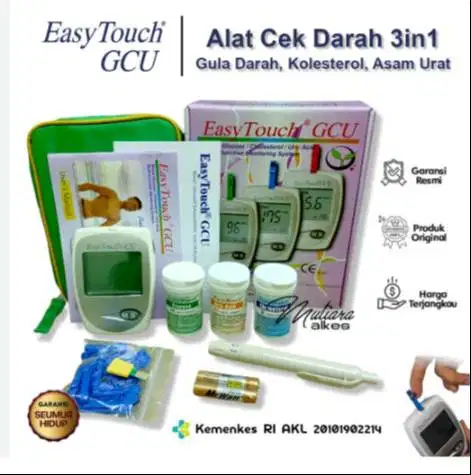 Alat cek darah (gula kolesterol asam urat)