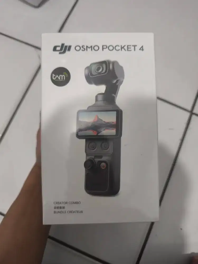 Dji Osmo Pocket 4 Creator Combo NEW/BARU