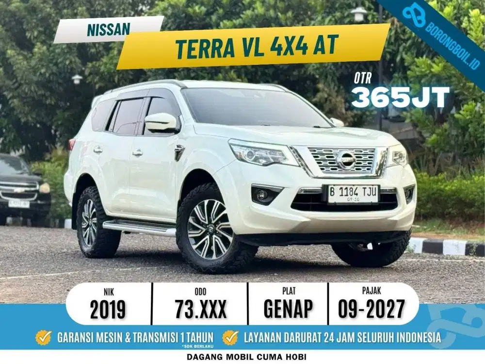 Nissan Terra VL 4X4 AT 2019 Putih