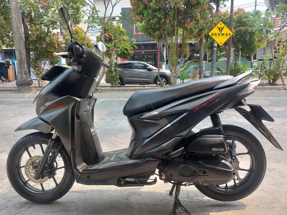 (DP 700)‼️ Plat B TangSel New Beat Deluxe CBS ISS Hitam 2024