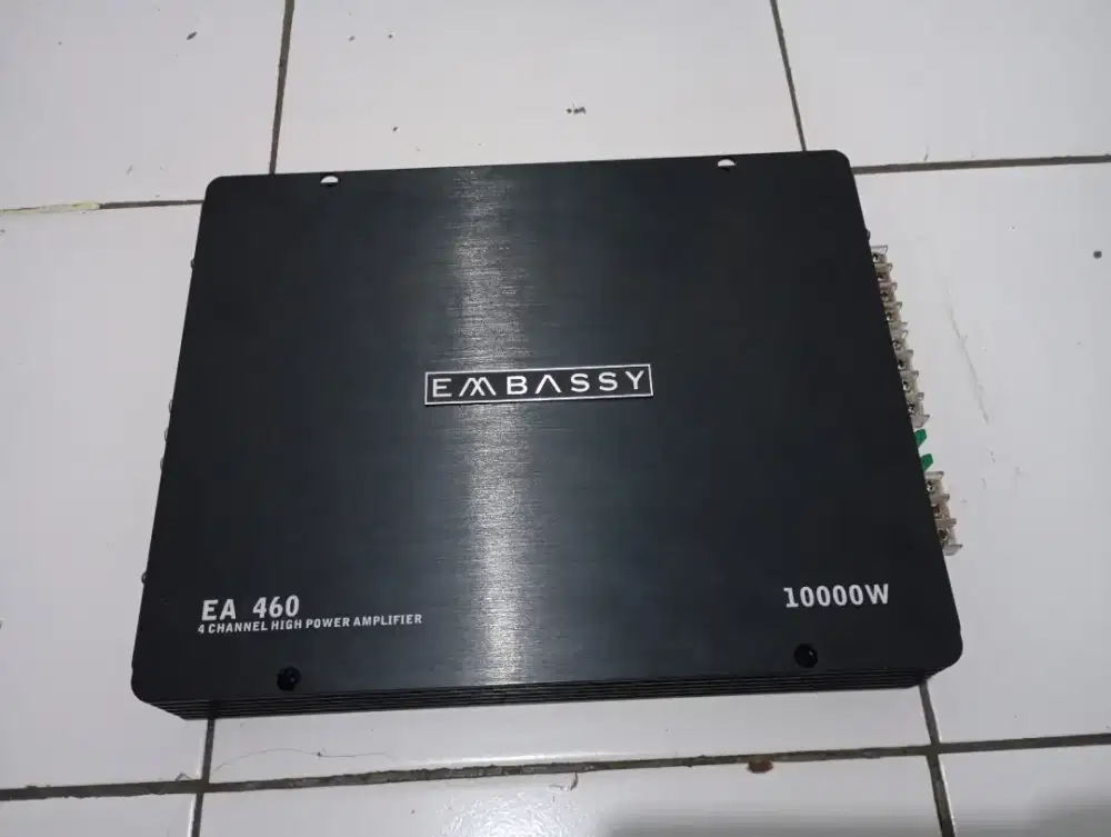 Power Amplifier Embassy EA460 4ch