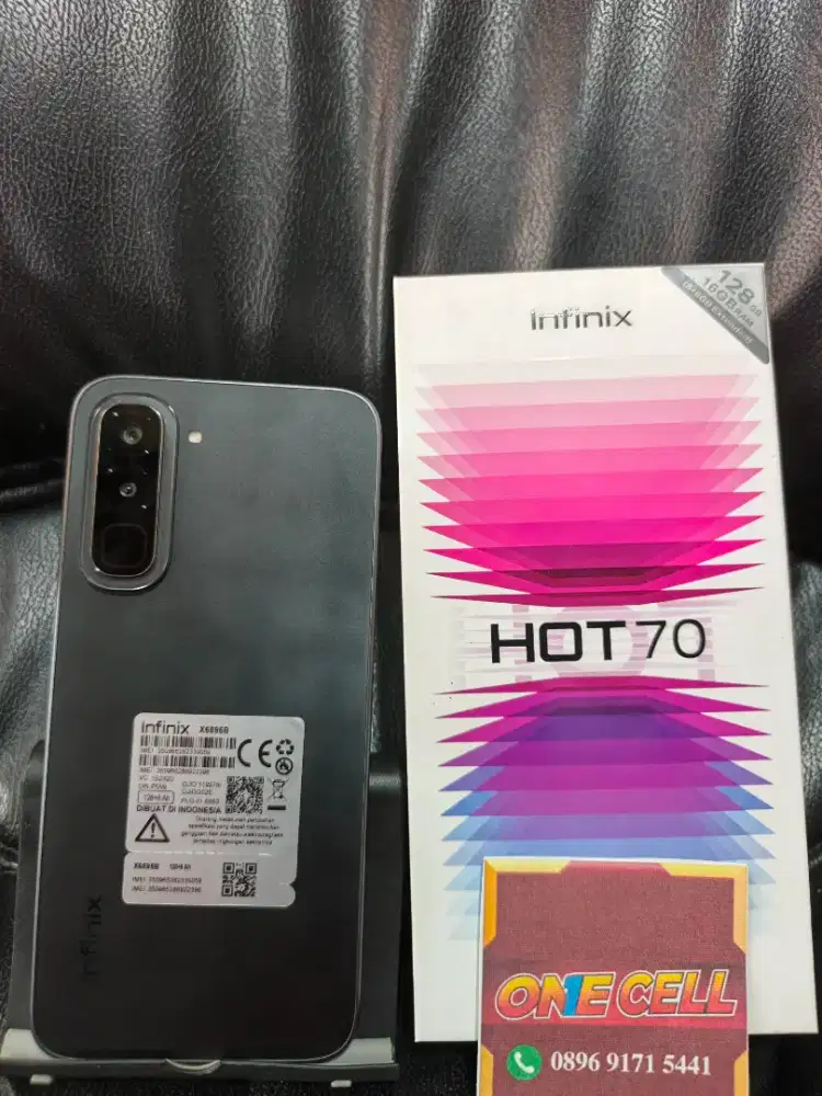 Infinix Hot 70 Ram 8+8/128GB Fullset Ori Mulus