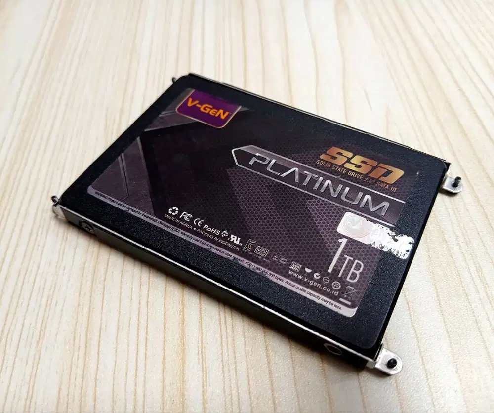 SSD Sata 1TB V-GEN Platinum | Health 100% | 2.5 inch | No Bad Sectors