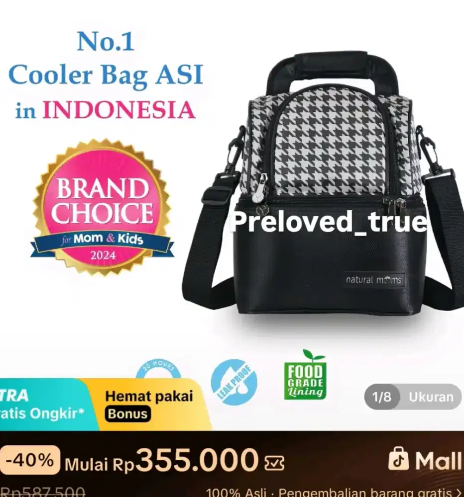 Cooler Bag ASI Second Warna Black