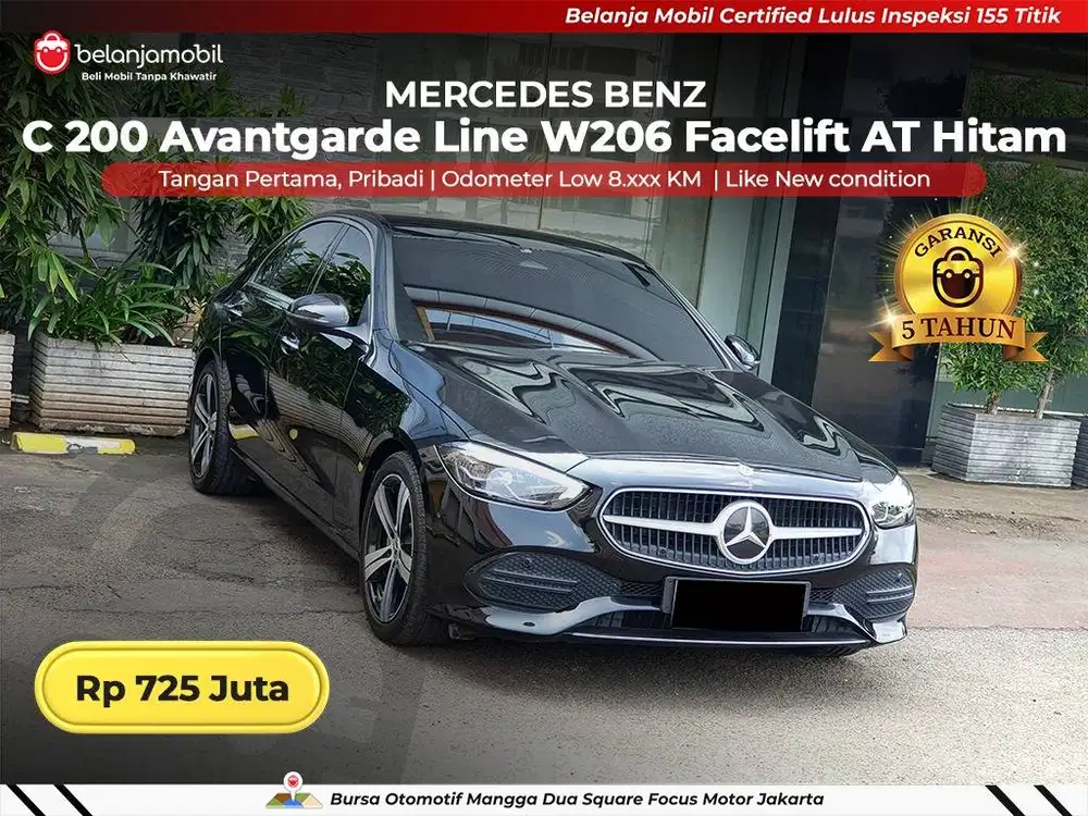 [GARANSI 5TH] Mercedes Benz Mercy C 200 C200 Avantgarde 2023/2024/2025