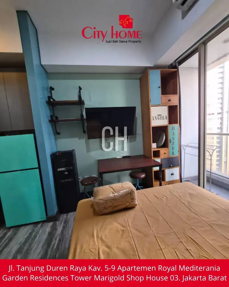 Best Deal! Studio Fully Furnished Apartemen Taman Anggrek Residence