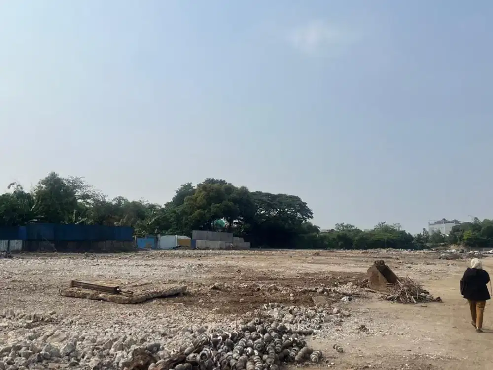 Dijual lahan padat murah ex pabrik di Jalan Raya Perjuangan Bekasi