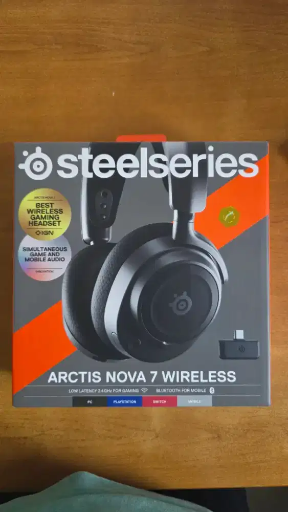 Steelseries ARCTIS NOVA 7 WIRELESS Bluetooth Gaming Headset Headphone