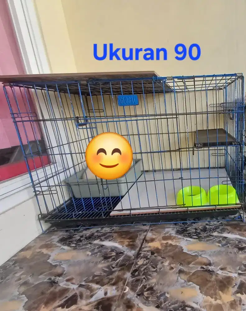 Kandang besi kucing