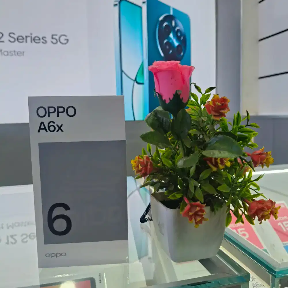 OPPO A6x PROMO CASHBACK 200k DARI HARGA 3.999.000 >> 3.799.000