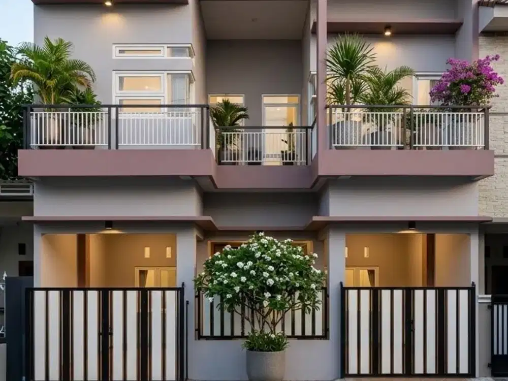TURUN HARGA Rumah Mewah 2,5 Lantai Jenggolo Sidoarjo Bonus Furniture