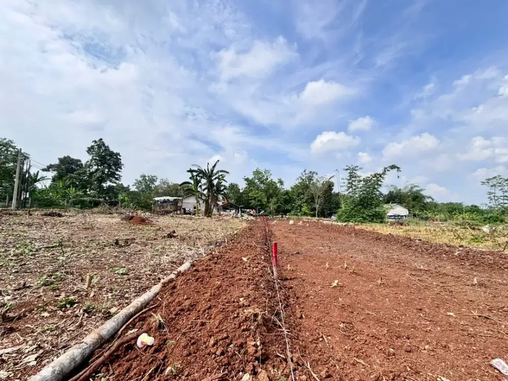 15 Menit Stasiun Cicayur, Tanah Dijual Tepi Jalan Desa