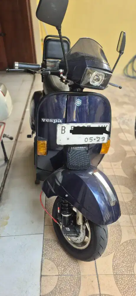 Vespa Excel 1990 Biru