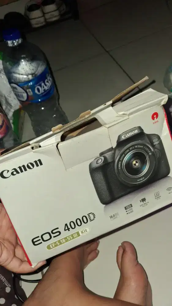 JUAL CEPAT KAMERA CANON E0S 4000D