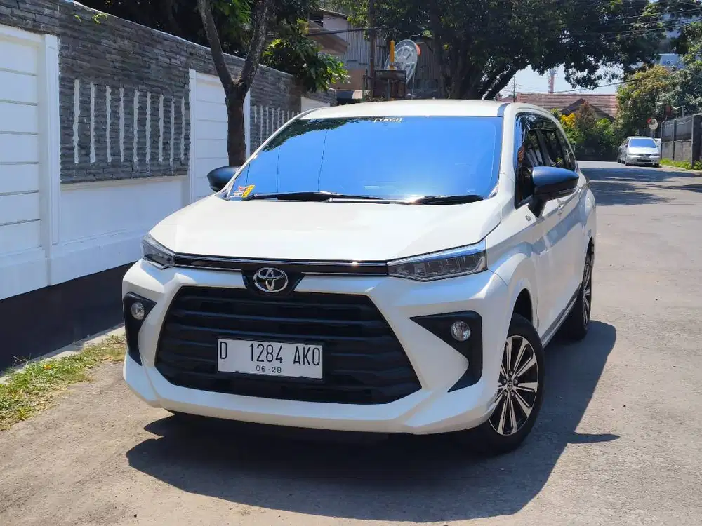 toyota avanza G 1.5 cvt matic 2023 putih mulus bandung