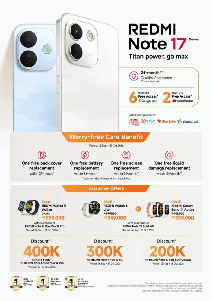 note 17 green pramuka