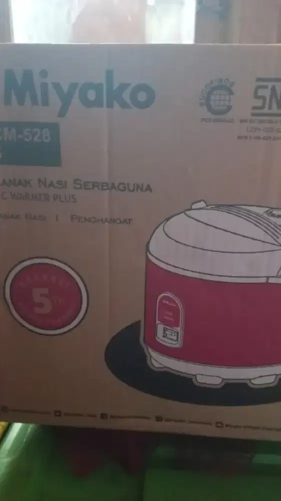 Magic com miyako 528 TS Baru