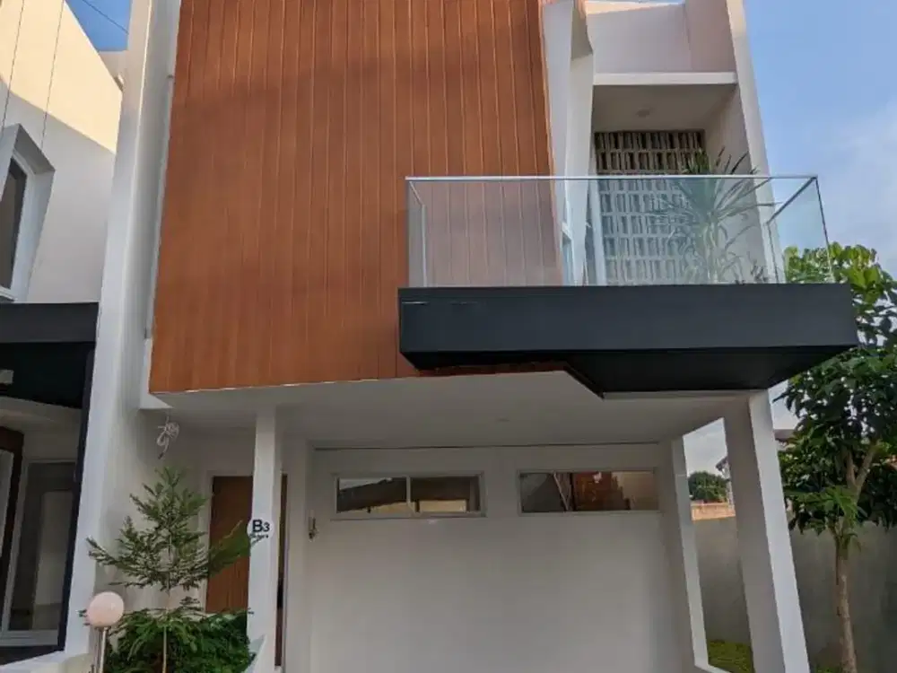 Hunian Modern dengan Desain Menawan di Bintaro