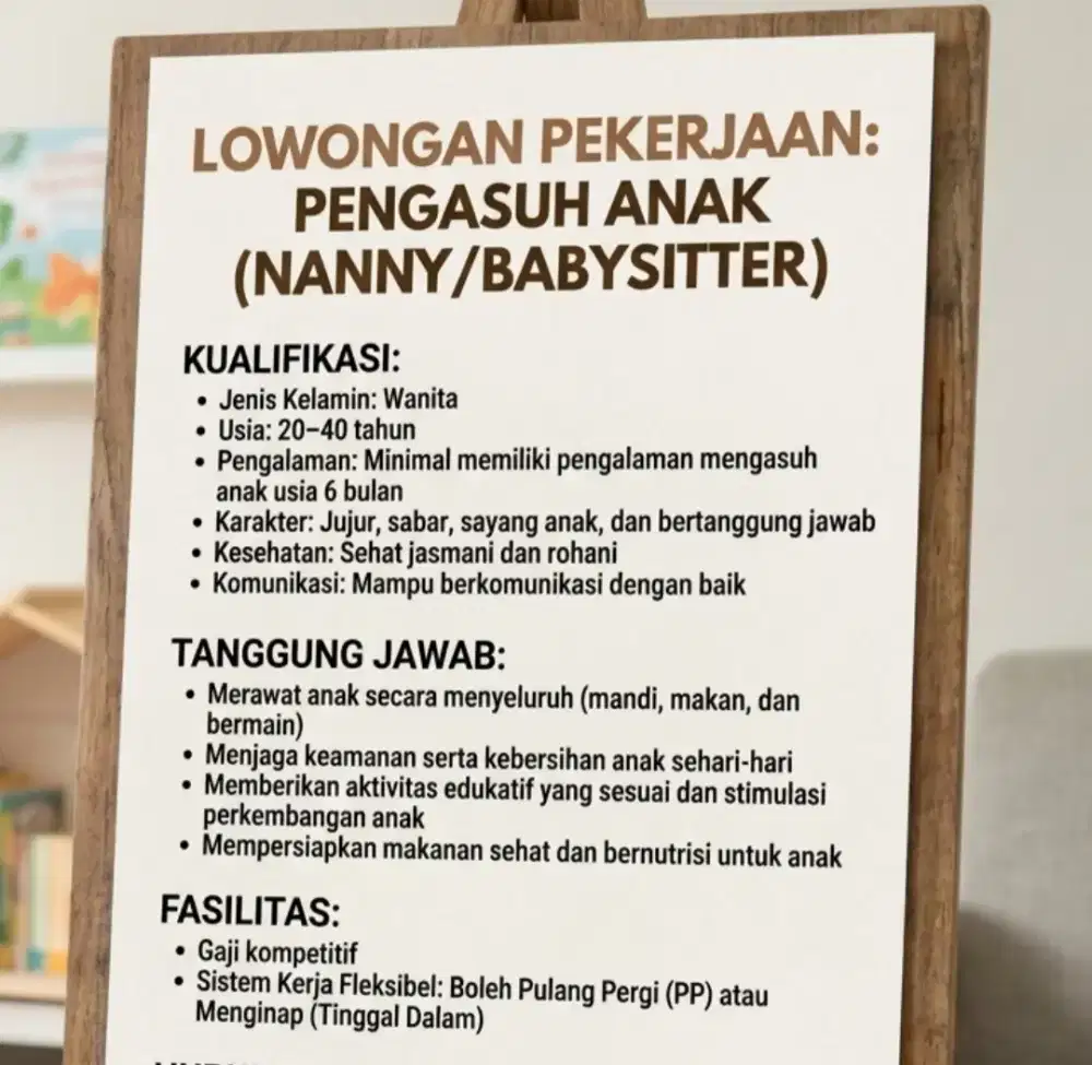 DICARI SECEPATNYA