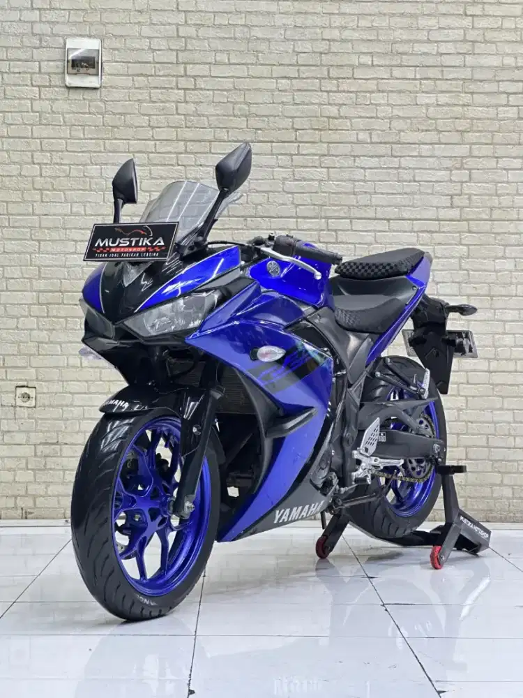 Perfect Condition!!Yamaha R25 Blue Rice 2018 N Asli Mulus-Mustika