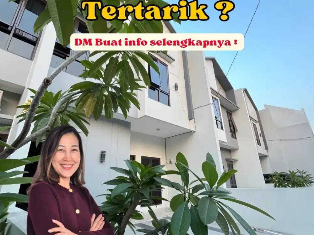 Dijual Rumah Cluster Baru Jalan Tugu Jatiwaringin, Pondok Gede Bekasi