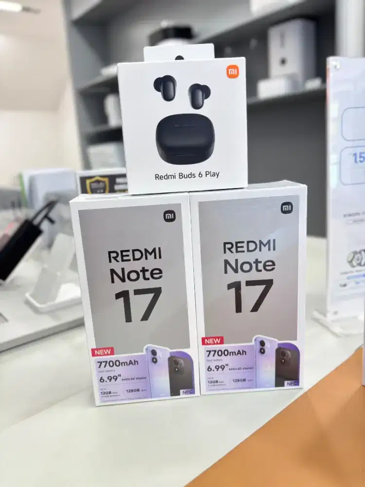 READY REDMI NOTE 17 SERIES DAPATKAN BUDS 6 PLAY HANYA 17RB
