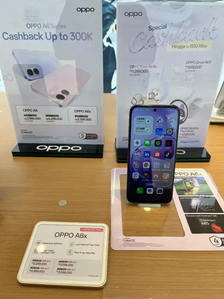 Kredit Murah Oppo A6x Tanpa Aplikasi Cukup KTP Cicilan Mulai 300ribuan