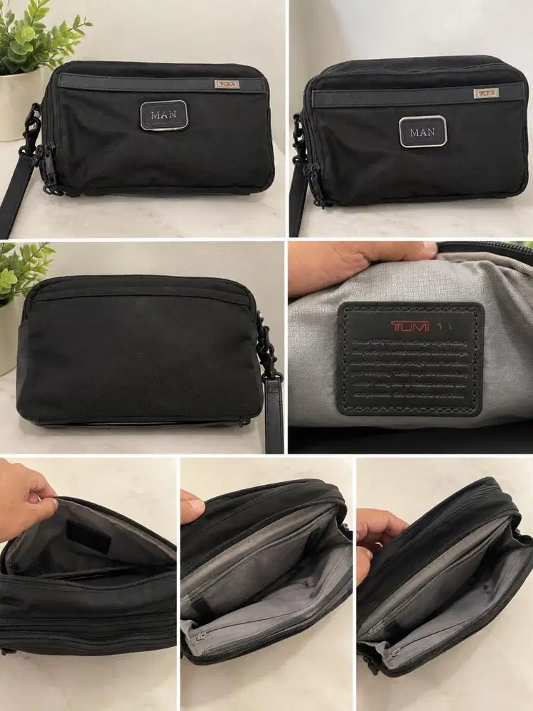 Tumi Men's Clutch - Black