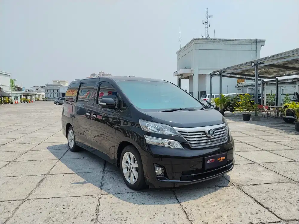 Toyota Vellfire v 2.4 matic promo menarik TDP 10% 2011