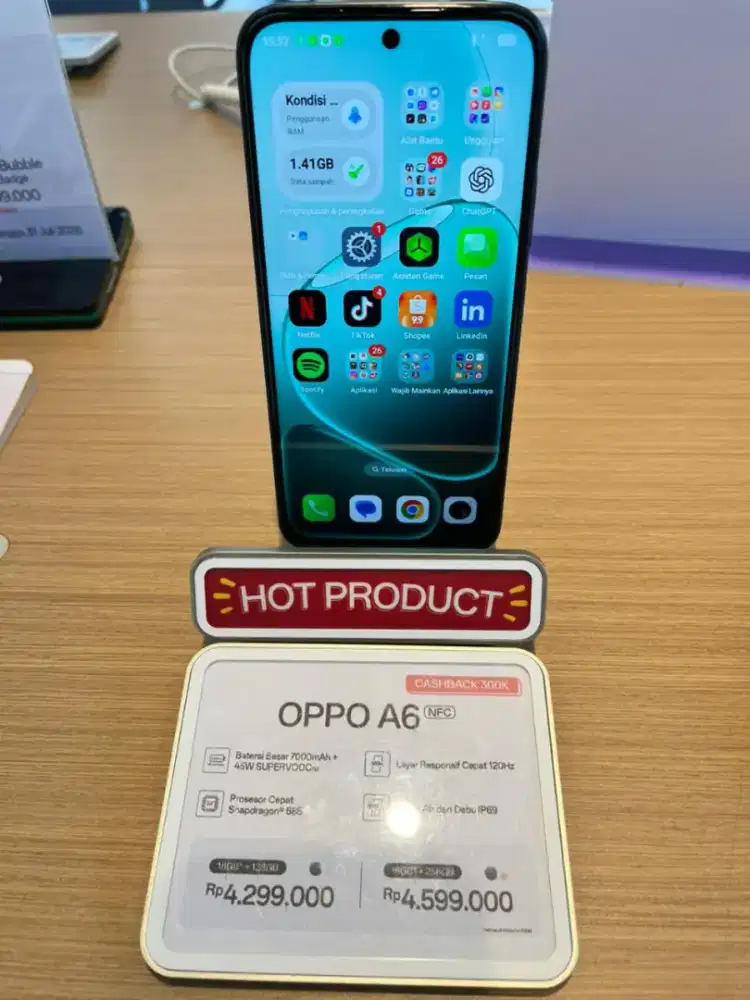 Kredit Murah Oppo A6 Tanpa Aplikasi Cukup KTP Cicilan Mulai 400ribuan