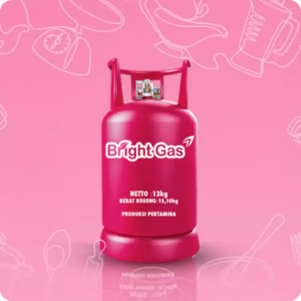 Tabung bright gas isi 12 kg
