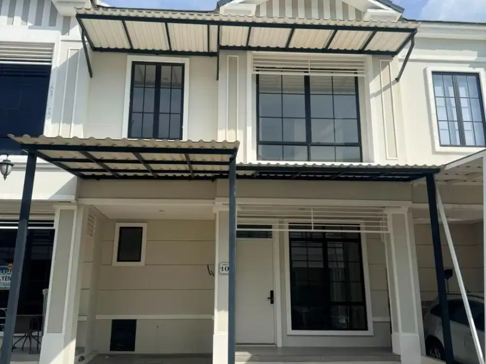 Disewakan Rumah Baru Cluster Citrine Lavon 2 Sudah Ada Canopy Siap Huni