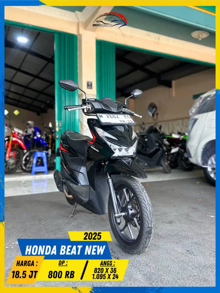 HONDA BEAT NEW 2025 BARANG ISTIMEWA HIKMAH MOTOR KEPUH MALANG