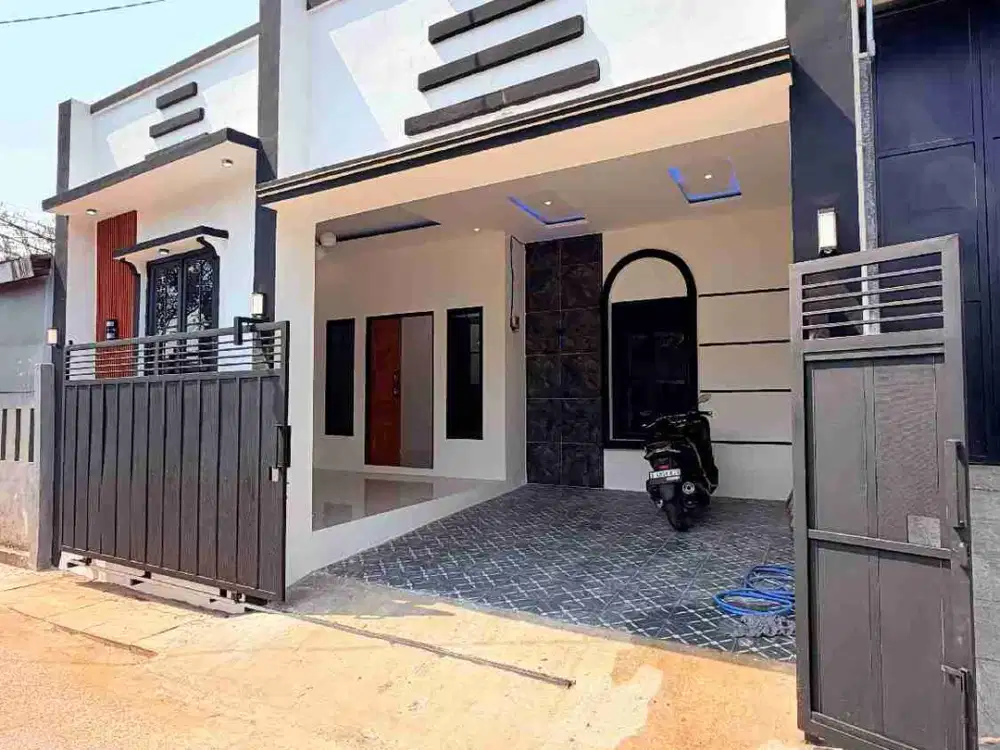 RUMAH KAMPUNG MEWAH MINIMALIS BISA BUAT USAHA DI MUSTIKA JAYA BEKASI KOTA