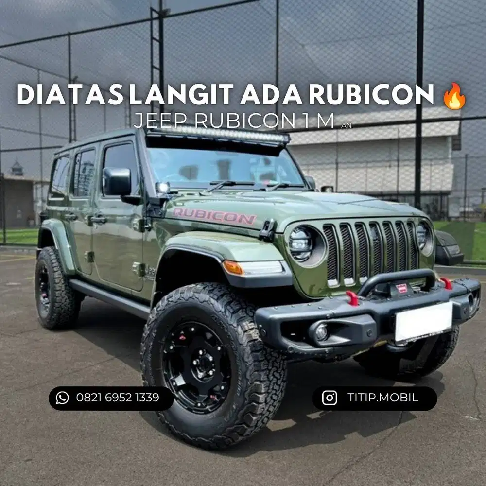 [TERMURAH] Jeep Wrangler Rubicon JL 4x4 Full Option 2022