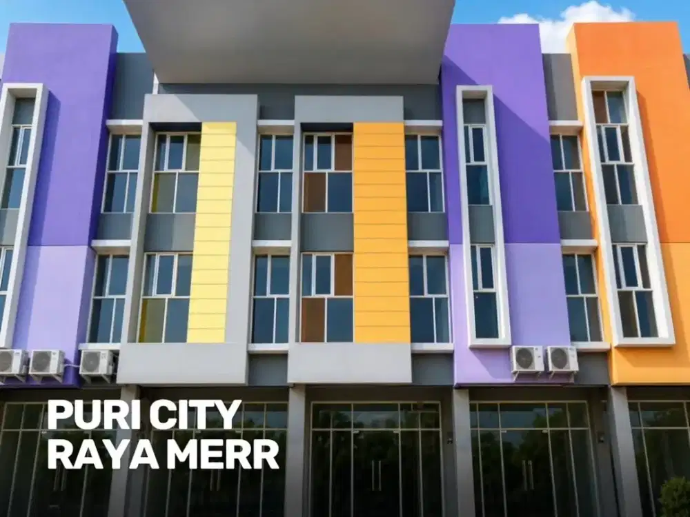 NEGO SAMPAI DEAL!!! DIJUAL RUKO DI PURI CITY (RAYA MERR) - 2 RUKO JEJER