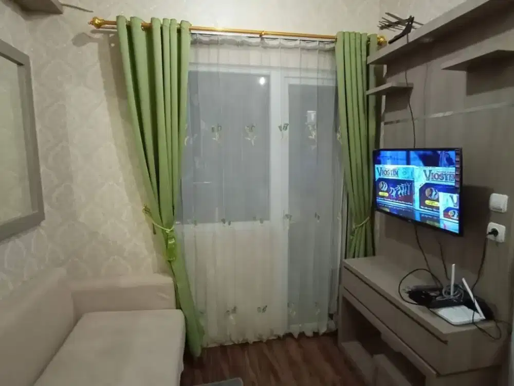 Dijual Cepat Apartemen Atas Mall Green Pramuka Murah Full Furnished